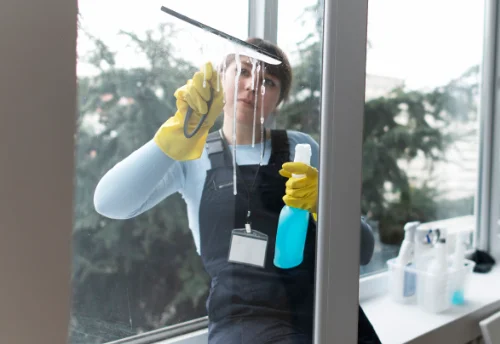 Nettoyage de vitres intérieures et extérieures à Tréméreuc